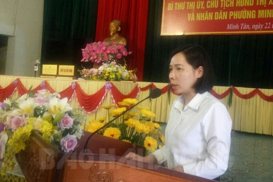 Người dân Minh Tân kiến nghị một số vấn đề về môi trường, giao thông, đô thị
