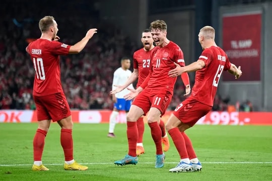 Tuyển Pháp thua Đan Mạch 0-2