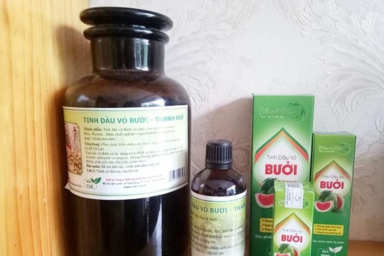 Relaxing Thanh Hue pomelo peel attar