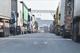 Cửa khẩu Bắc Phong Sinh thông quan trở lại sau 7 tháng tạm dừng hoạt động 