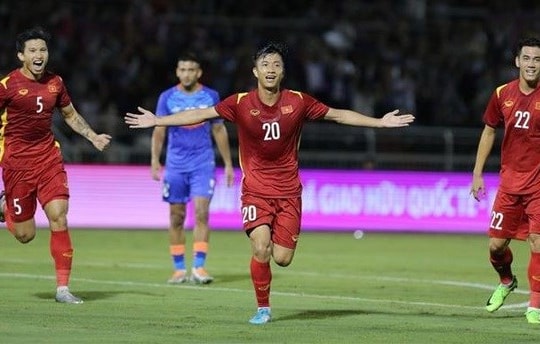 Vietnamese football rankings promoted