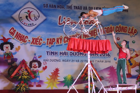 Thăng trầm nghề xiếc xứ Đông