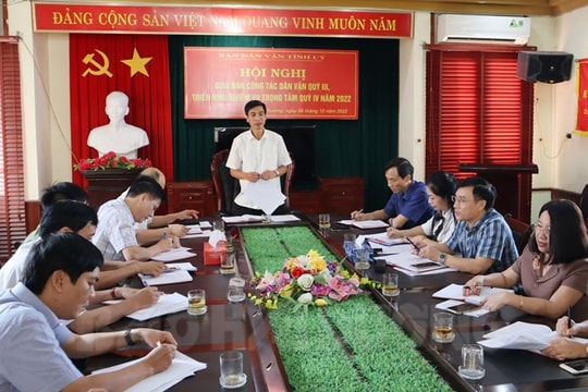 Tham mưu tổ chức tốt các cuộc đối thoại của người đứng đầu cấp ủy, chính quyền với nhân dân