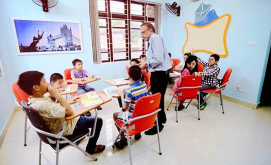47 trường phối hợp với giáo viên nước ngoài dạy tiếng Anh 
