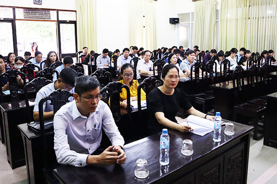 Đảng ủy Khối các cơ quan tỉnh Hải Dương bồi dưỡng nghiệp vụ công tác kiểm tra, giám sát