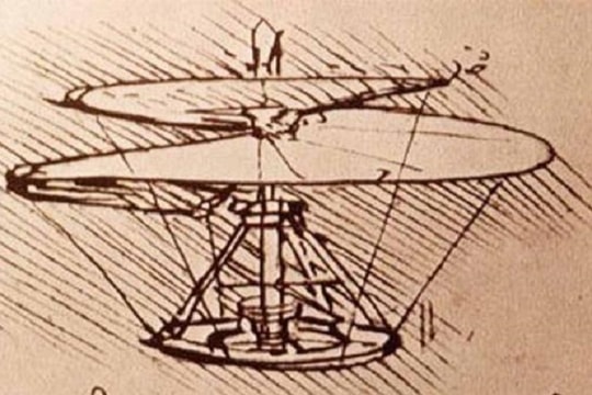 Thiết kế vũ khí vượt thời gian của Leonardo da Vinci