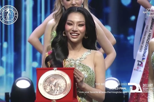 Lâm Thu Hồng đoạt á hậu 4 Hoa hậu Hoàn cầu 2022