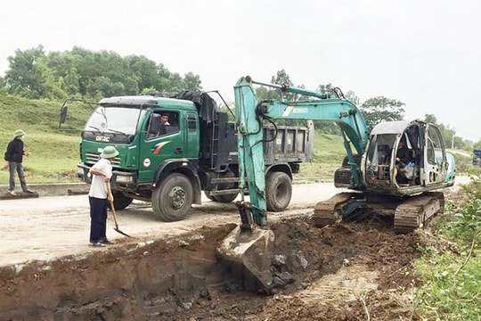 Ninh Giang đầu tư hơn 22,2 tỷ đồng mở rộng đường từ đền thờ Khúc Thừa Dụ - đường tỉnh 396