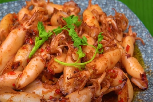 Cách làm mực chiên nước mắm tại nhà thơm ngon, hấp dẫn