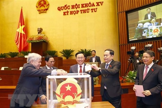 Ban hành Nghị quyết của Quốc hội khóa XV về công tác nhân sự