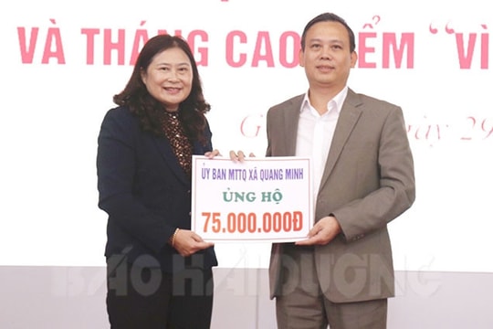 Ủng hộ Quỹ "Vì người nghèo" đến ngày 30.11