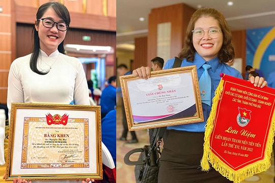2 thanh niên Hải Dương được tuyên dương tại Liên hoan thanh niên tiên tiến