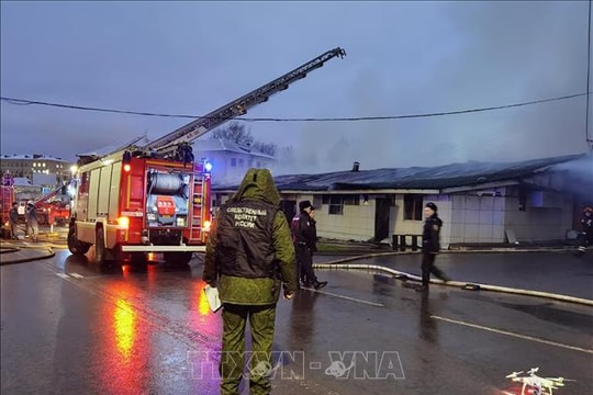 Nga: Cháy câu lạc bộ đêm khiến ít nhất 15 người thiệt mạng