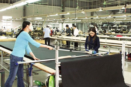 Công ty CP May II Hải Dương gia công sản phẩm chiếm 93% tổng doanh thu