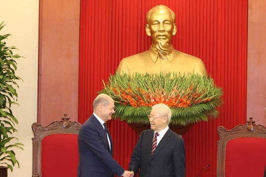Việt Nam luôn coi trọng quan hệ Đối tác chiến lược với Đức