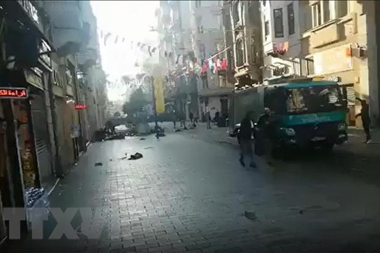 Nổ lớn ở TP Istanbul của Thổ Nhĩ Kỳ, hơn 40 người thương vong