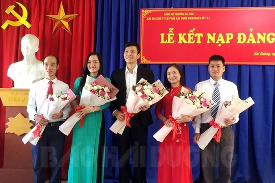 Thành ủy Hải Dương hoàn thành chỉ tiêu thành lập chi bộ trong doanh nghiệp tư nhân