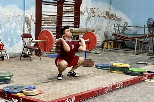 "Golden hope" of Hai Duong weightlifting