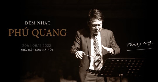 Đêm nhạc đặc biệt, miễn phí kỷ niệm giỗ đầu nhạc sĩ Phú Quang 