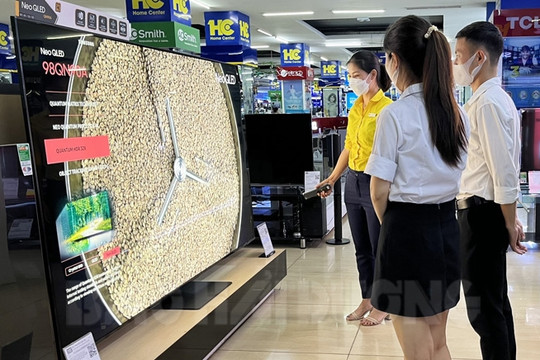 Thị trường ti vi sôi động cùng World Cup