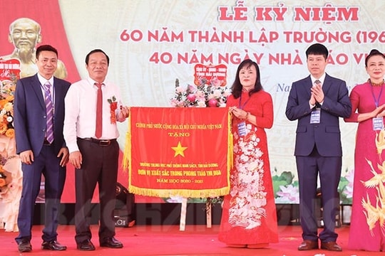 Trường THPT Nam Sách kỷ niệm 60 năm thành lập