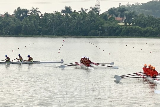 [Video] Rowers win two first golds for Hai Duong delegation at National Games