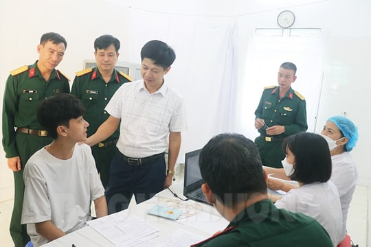 Nét mới trong tuyển quân ở Nam Sách