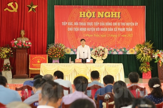 Người dân xã Phạm Trấn kiến nghị tu bổ một số tuyến kênh mương cấp 2 đã xuống cấp