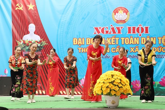 130.000 người tham dự Ngày hội Đại đoàn kết toàn dân 