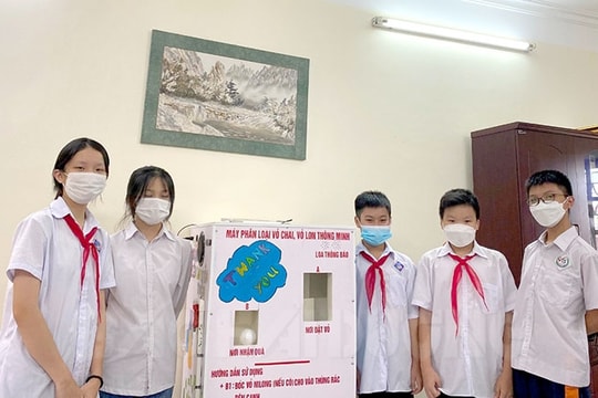Hải Dương có 2 sản phẩm đoạt giải Cuộc thi Sáng tạo thanh thiếu niên, nhi đồng toàn quốc lần thứ 18