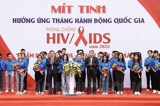 [Video] Hải Dương mít tinh hưởng ứng Tháng hành động quốc gia phòng chống HIV/AIDS