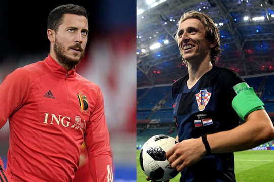 Eden Hazard - Luka Modric: Thủ lĩnh so tài