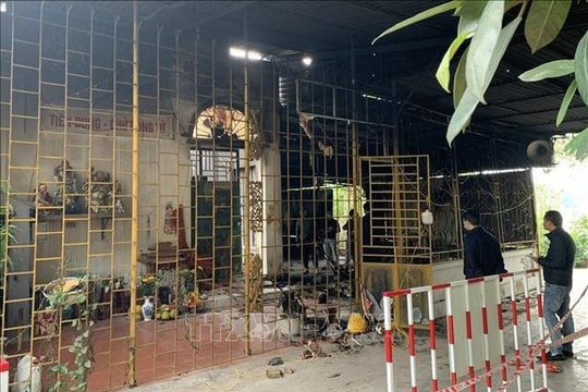 Nhà dân ở Hưng Yên cháy lớn, 2 người tử vong