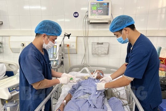 Bệnh viện Phổi Hải Dương có hơn 70% số bệnh nhân phải thở ô xy