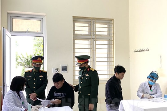 Số thanh niên khám tuyển nghĩa vụ quân sự ở Thanh Hà có trình độ cao nhất từ trước đến nay