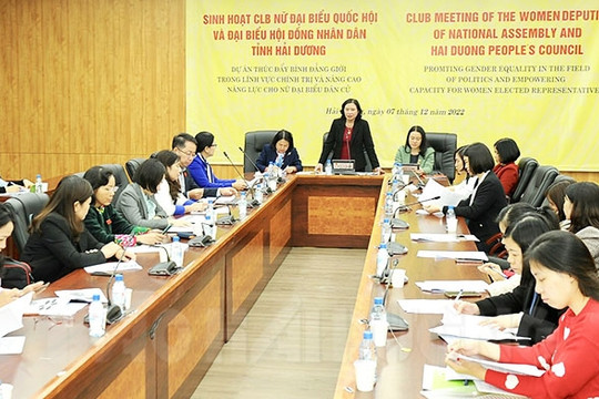 Nâng cao trình độ nữ đại biểu dân cử