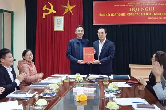 Đề nghị Chính phủ tặng Cờ thi đua cho Hội Nông dân tỉnh Hải Dương