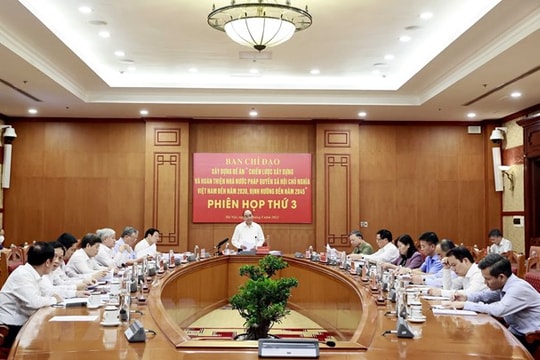 Xây dựng và hoàn thiện Nhà nước pháp quyền trong giai đoạn mới
