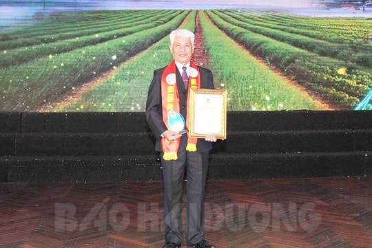 Một nông dân Hải Dương đoạt giải khuyến khích Cuộc thi Sáng tạo kỹ thuật nhà nông toàn quốc