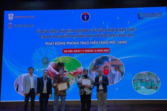 Hơn 62.000 người đăng ký hiến mô tạng trong cả nước