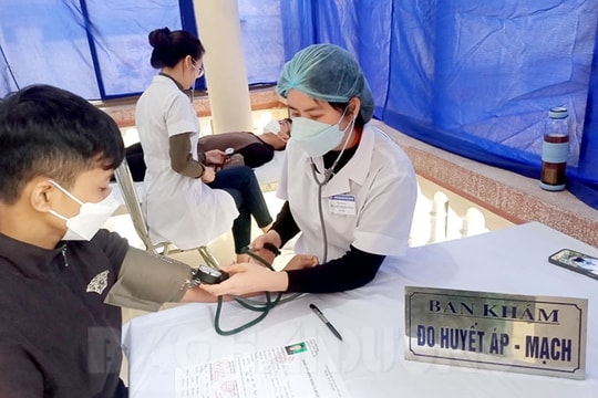 2 địa phương cuối cùng khám tuyển nghĩa vụ quân sự