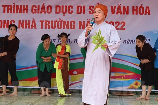 Hải Dương giáo dục di sản văn hóa cho học sinh