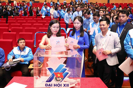 Bầu 144 đoàn viên ưu tú vào Ban Chấp hành Trung ương Đoàn khóa XII