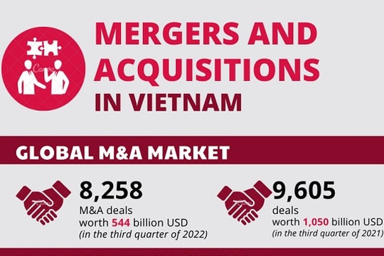[Infographic] Mergers and acquisitions in Vietnam