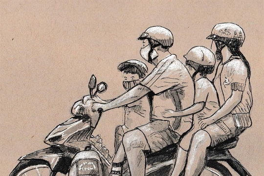 Cuộc sống mưu sinh của người Việt trong mắt họa sĩ Pháp