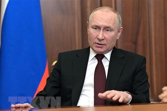 Tổng thống Nga Putin loại trừ khả năng quân sự hóa nền kinh tế
