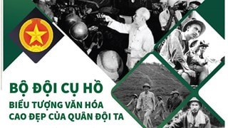 Bộ đội cụ Hồ - Biểu tượng văn hóa cao đẹp của Quân đội nhân dân Việt Nam