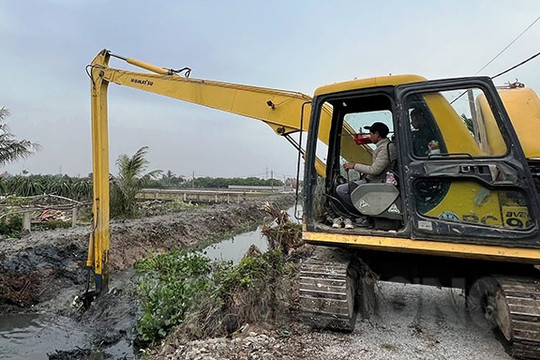 Gấp rút làm thủy lợi đông xuân