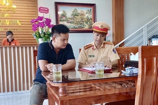 Thanh Miện phạt 21 "ma men" tham gia giao thông