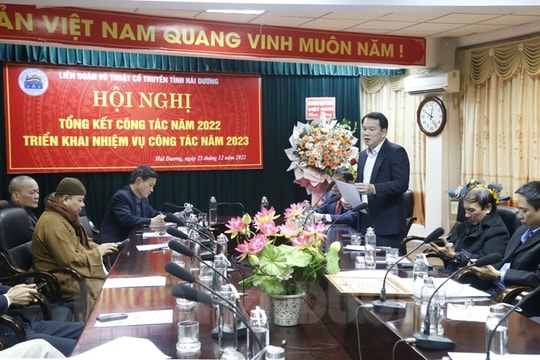 Liên đoàn Võ thuật cổ truyền tỉnh Hải Dương tăng 155 hội viên
